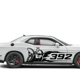 392 Scat Pack Super Bee Vinyl Decal – Dodge Challenger & Charger Sticker – Mopar Muscle Car Graphic