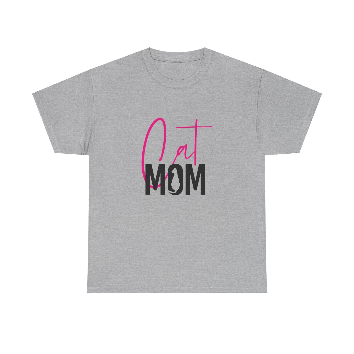 Women's Cat Mom Mama Mother Cute Graphic Novelty Tee