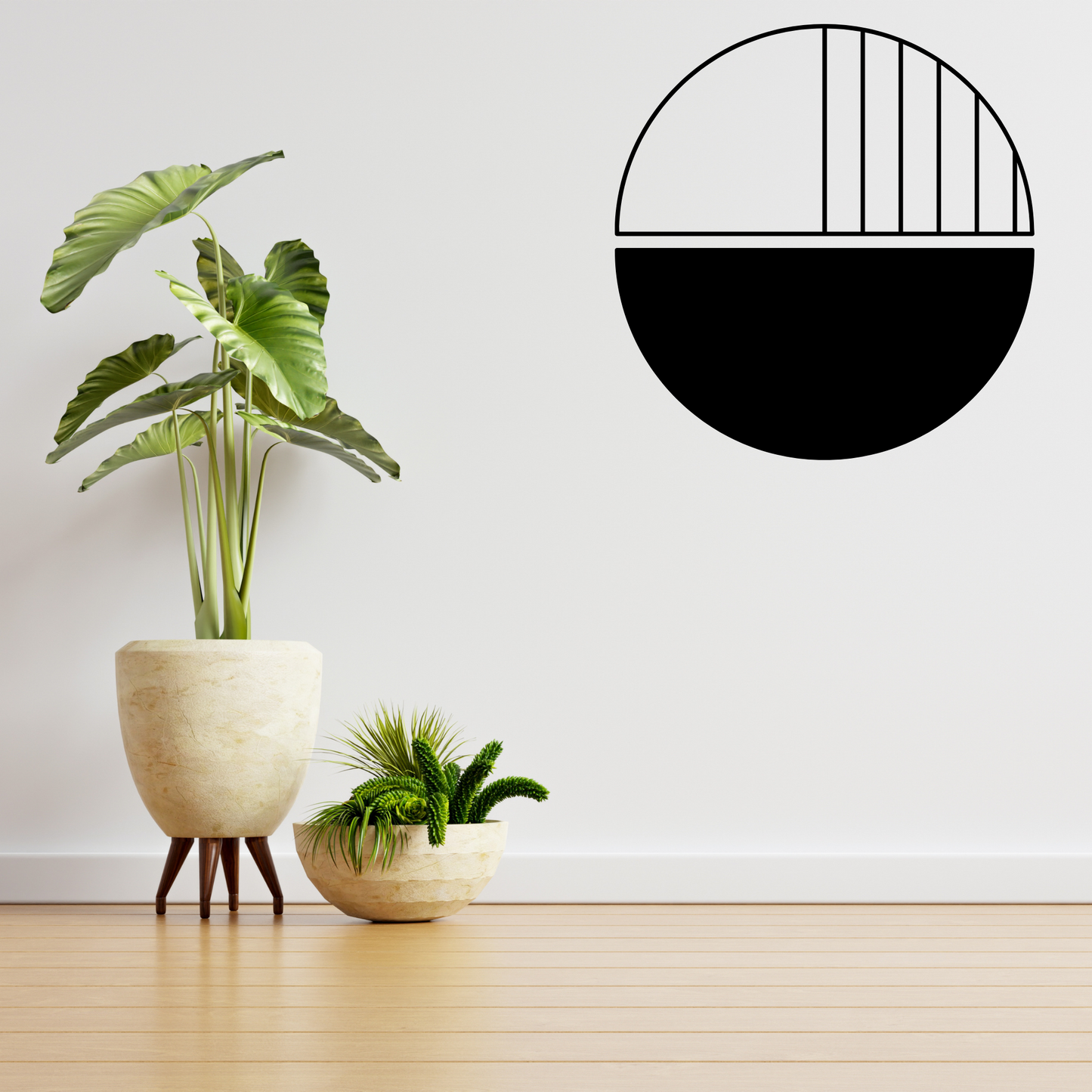 Abstract Boho Style Luxury Vinyl Wall Art Decal Sticker For Rentals Office Home