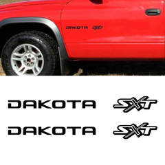 Juego de 2 calcomanías para puerta de Dodge Dakota SXT 2001-2002