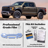 Ford Raptor (2026) Front Bumper PPF Protection Kit - Pre-Cut