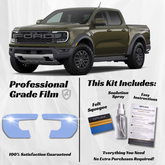 Ford Ranger Raptor (2024-2026) Headlight PPF Protection Kit - Pre-Cut