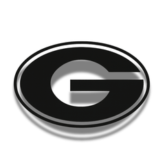 UGA Stickers - Georgia Bulldogs G Logo 12-Inch Vinyl Decal Car Truck Window Sticker - Georgia Sticker for UGA Fan Vehicles
