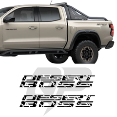 Chevy Colorado Desert Boss Rear Fender Decal Kit
