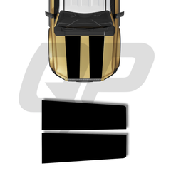 2024+ Toyota Land Cruiser 250 Split Hood Decal Graphic
