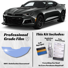 Chevrolet Camaro (2020+) Partial Hood PPF Protection Kit - Pre-Cut