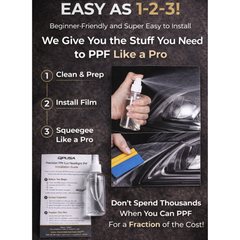 Tesla Model 3 (2017–2022) Front Paint Protection Film Kit | Pre-Cut PPF