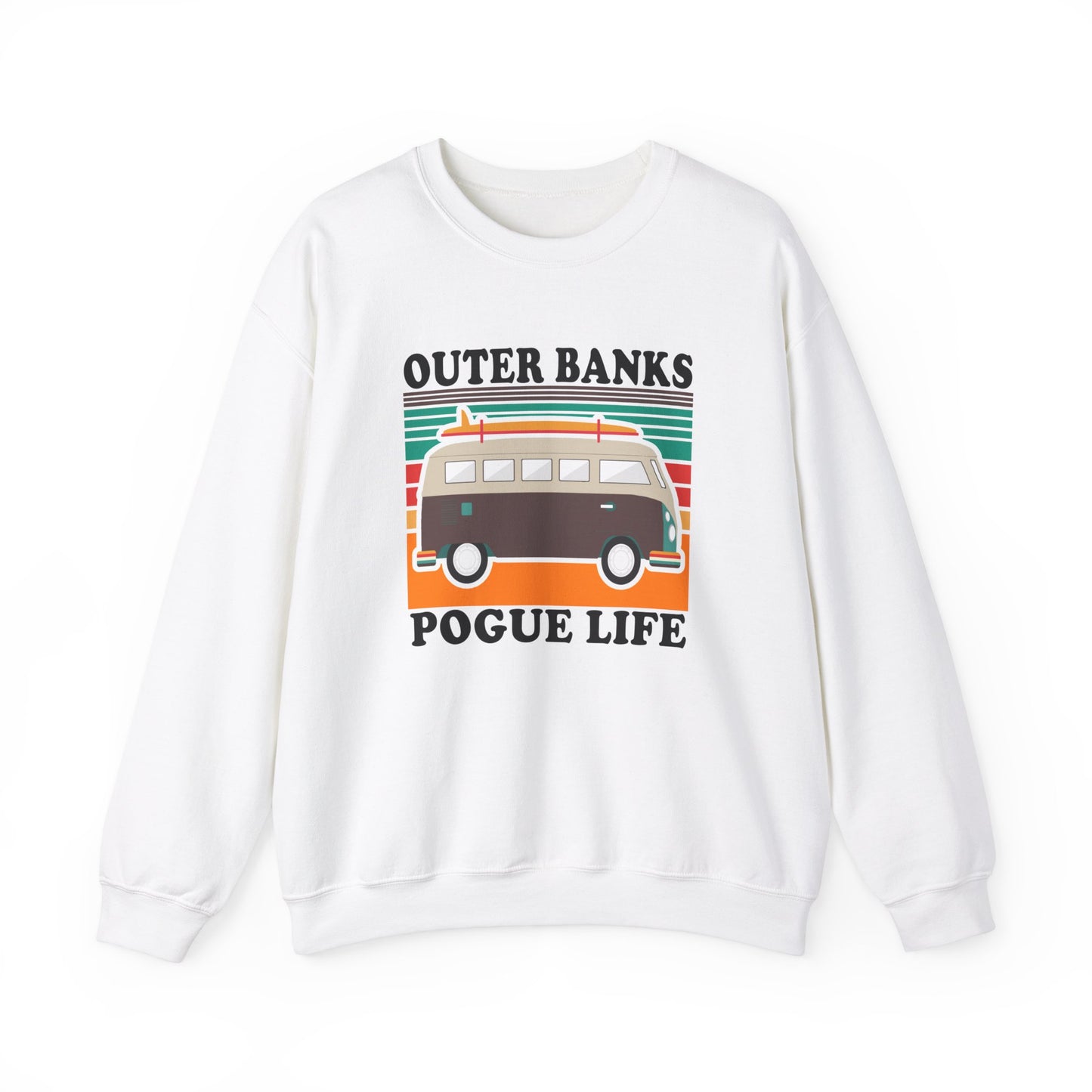 Pogue Life Outer Banks TV Show Unisex Heavy Crewneck Sweatshirt