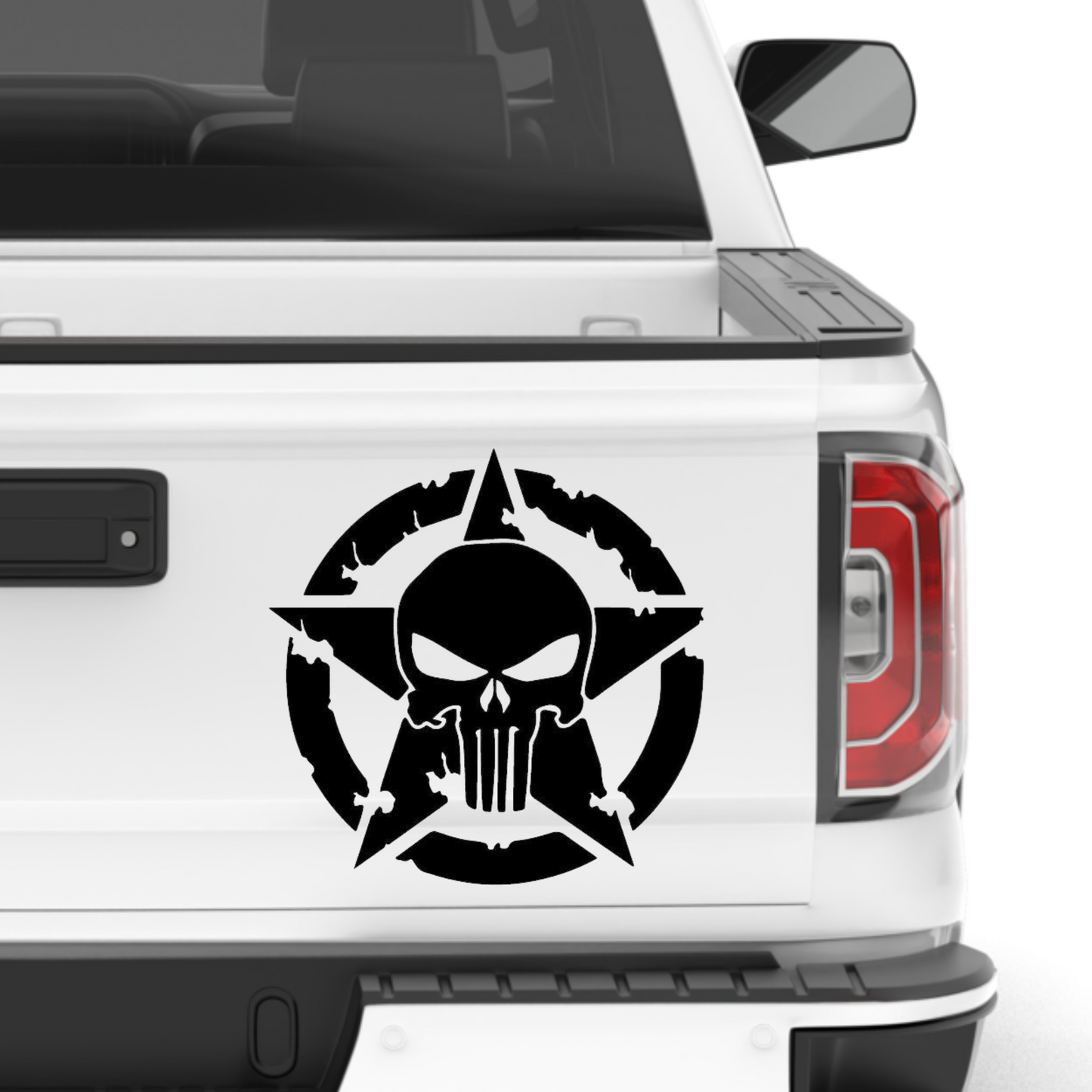 Punisher Skull Vinyl Decal Sticker