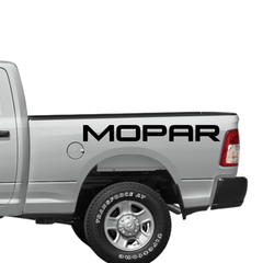 Calcomanía de vinilo con el logotipo de Mopar Performance: diseño retro de Dodge. Gráfico impermeable de 6" a 45" para autos y camionetas.