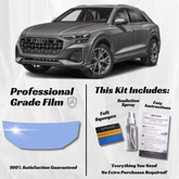 Audi Q8 (2024-2026) Partial Hood PPF Protection Kit - Pre-Cut