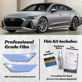 Audi RS7 (2021-2026) Headlight PPF Protection Kit - Pre-Cut
