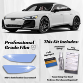 Audi e-tron GT RS Headlight PPF Protection Kit - Pre-Cut