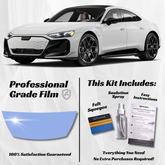 Audi e-tron GT RS Partial Hood PPF Protection Kit - Pre-Cut