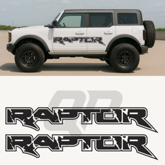 Ford Bronco Raptor Full Side Decal Set