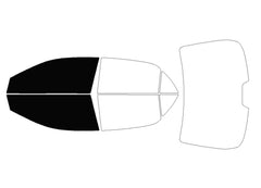 Precut Window Tint Kit for Toyota Corolla (2009–2013) | UV-IR Block & Privacy Film