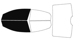 Precut Window Tint Kit for Hyundai Accent Sedan (1995–2023) | UV Block & Privacy Film