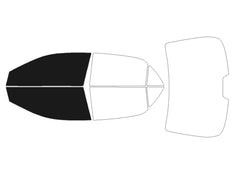 Precut Window Tint Kit for Toyota Corolla (2009–2013) | UV-IR Block & Privacy Film