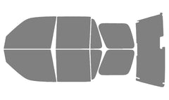 Precut Window Tint Kit for Honda CR-V (1997–2001) | UV Block & Privacy Film