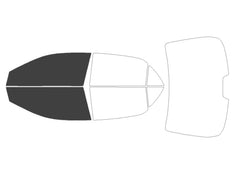 Precut Window Tint Kit for Toyota Corolla (2009–2013) | UV-IR Block & Privacy Film