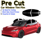 Precut Window Tint for Tesla Model 3 (2024–2026) | UV IR Heat Block