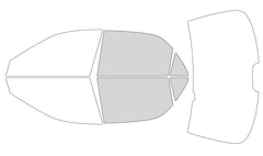 Precut Window Tint Kit for Honda Accord Sedan (2008–2012) | UV Block & Privacy Film
