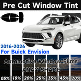 Precut Window Tint Kit for Buick Envision (2016–2026) | UV Block & Privacy Film