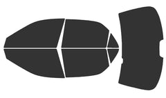 Precut Window Tint Kit for Honda Accord Sedan (2008–2012) | UV Block & Privacy Film