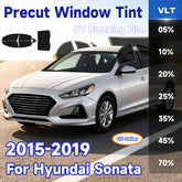 Precut Window Tint Kit for Hyundai Sonata (2015–2019) | UV-IR Block & Privacy Film