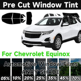 Precut Window Tint Kit for Chevrolet Equinox (2005–2026) | UV Block & Privacy Film