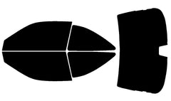 Precut Window Tint Kit for Honda Civic Coupe (2001–2005) | UV Block & Privacy Film