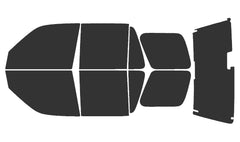 Precut Window Tint Kit for Honda CR-V (1997–2001) | UV Block & Privacy Film