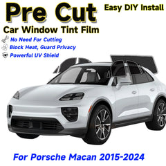 Precut Window Tint Kit for Porsche Macan (2015–2024) | UV Block & Privacy Film