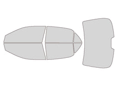 Precut Window Tint Kit for Toyota Corolla (2009–2013) | UV-IR Block & Privacy Film