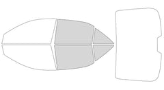 Precut Window Tint Kit for Toyota Corolla (2009–2013) | UV-IR Block & Privacy Film