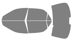 Precut Window Tint Kit for Honda Accord Sedan (2008–2012) | UV Block & Privacy Film