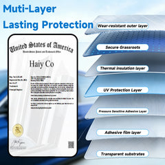 Precut Window Tint Film 2-Ply | Sun Block Privacy Anti-Shatter Kit