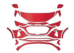 Audi SQ8 E-Tron (2024–2025) Front Paint Protection Film Kit | Pre-Cut PPF
