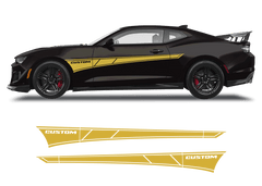 Chevrolet Camaro Side Custom Graphics Stripe