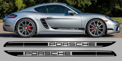 Porsche 718 Side Stripes