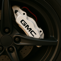 GMC Brake Caliper Decals – Universal Fit | Set of 8 (3" to 6")