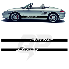 Porsche Boxster Side Script Decal Set – Classic OEM-Style Vinyl Graphics (Fits 1997+ Models)