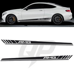 Mercedes Benz 2015-2021 C63 AMG Racing Side Stripe Decal