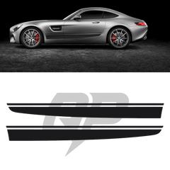 Mercedes Benz AMG GT Racing Side Stripe Decal