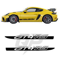 Porsche 718 GT4 RS Side Decals Set