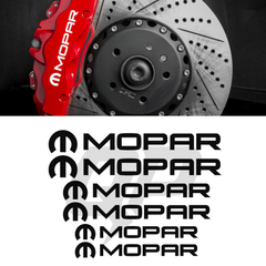 Dodge Mopar Universal Brake Caliper Decal Kit