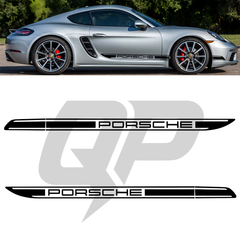 Franjas laterales del Porsche 718