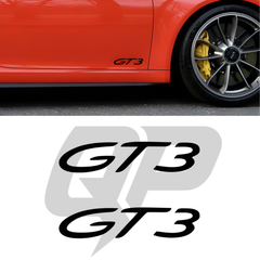 Porsche GT3 Door Decals - 991 & 997 | Premium Vinyl Stripe Kit
