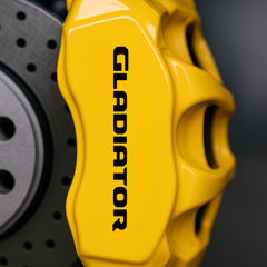 Jeep Gladiator Brake Caliper Decals - Set of 8 (6" to 3") Premium Vinyl Graphics