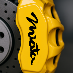Mazda Miata Brake Caliper Decals - Set of 8 (6" to 3") Premium Vinyl Graphics